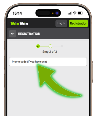 Enter promo code if available.